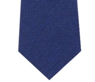 Gravata de seda fina e fina DKNY masculina, azul, tamanho regular