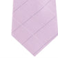 Gravata profissional de seda Michael Kors Elijah masculina, rosa, tamanho regular