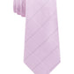 Gravata profissional de seda Michael Kors Elijah masculina, rosa, tamanho regular
