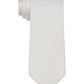Gravata Calvin Klein Scallop Slim Texturizada Masculina Branca Tamanho Regular