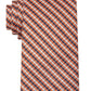 Gravata Tommy Hilfiger Classic Micro Check Masculina Laranja Tamanho Regular