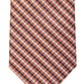 Gravata Tommy Hilfiger Classic Micro Check Masculina Laranja Tamanho Regular