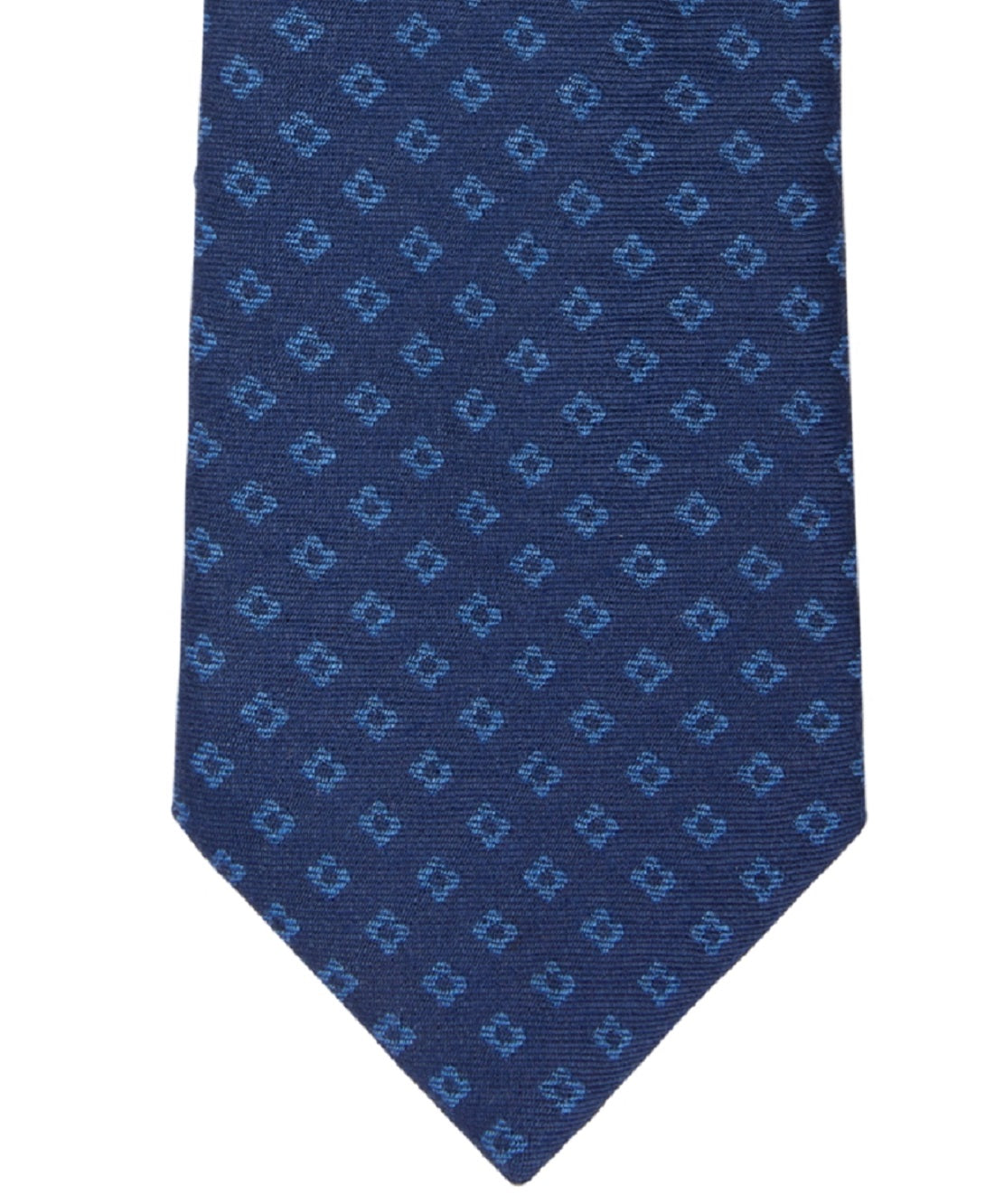 Gravata Tommy Hilfiger Clean Neat Masculina Azul Tamanho Regular