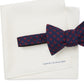 Conjunto de gravata borboleta pré-amarrada e lenço de bolso liso masculino Tommy Hilfiger, tamanho regular, vermelho