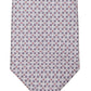 Gravata Michael Kors Masculina Classic Linked Squares Vermelha Tamanho Regular