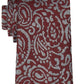 Gravata Michael Kors Classic Paisley Masculina Vermelha Tamanho Regular