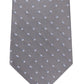 Michael Kors Masculino Classic Pip Neat Tie Cinza Tamanho Regular