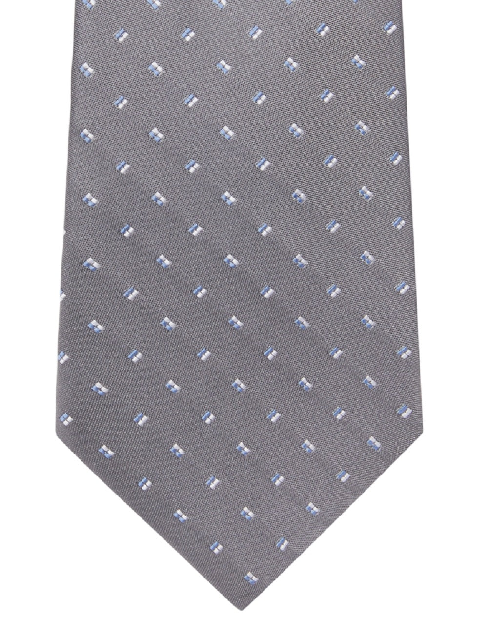 Michael Kors Masculino Classic Pip Neat Tie Cinza Tamanho Regular