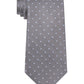 Michael Kors Masculino Classic Pip Neat Tie Cinza Tamanho Regular