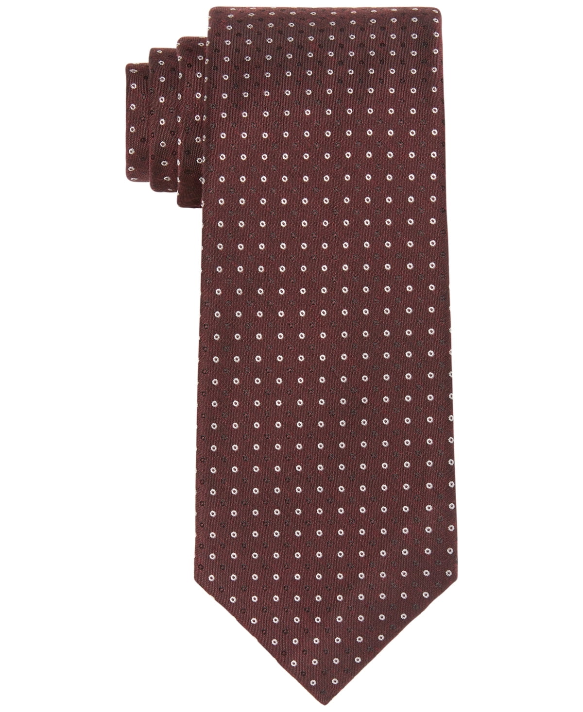 Calvin Klein Masculino Clássico Tie Dot Vermelho Tamanho Único