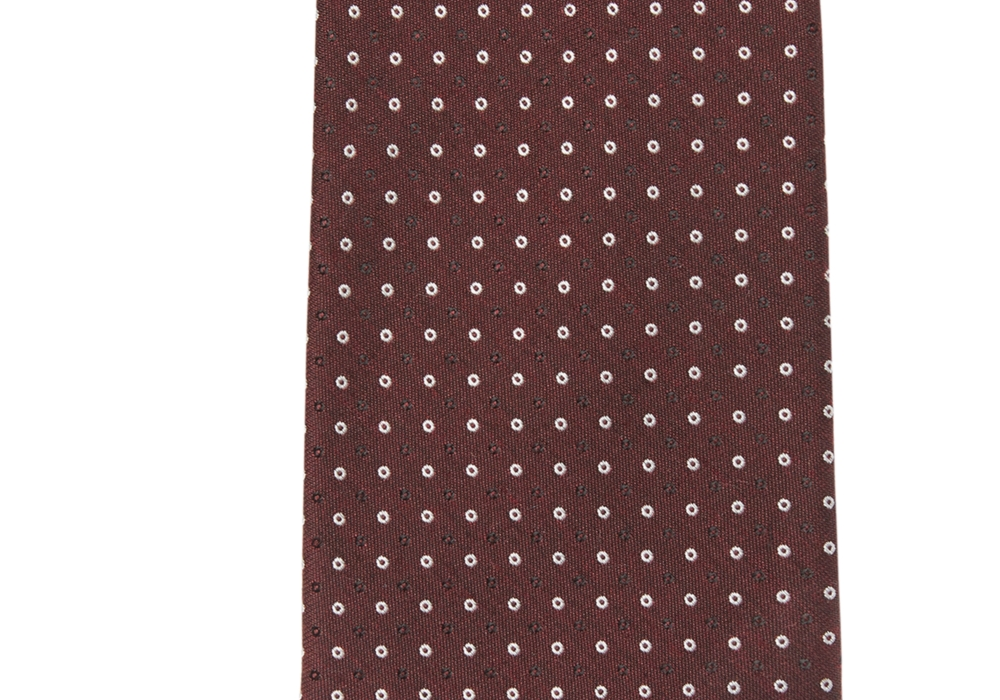 Calvin Klein Masculino Clássico Tie Dot Vermelho Tamanho Único