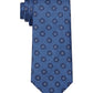 Gravata Tommy Hilfiger Hunter Medallion Masculina Azul Tamanho Regular