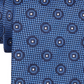 Gravata Tommy Hilfiger Hunter Medallion Masculina Azul Tamanho Regular