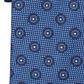 Gravata Tommy Hilfiger Hunter Medallion Masculina Azul Tamanho Regular