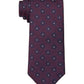 Gravata Tommy Hilfiger Hunter Medallion Masculina Vermelha Tamanho Regular