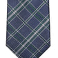 Gravata xadrez masculina Tommy Hilfiger Bold Leo verde tamanho regular