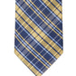 Gravata Tommy Hilfiger Miami Check Masculina Amarela Tamanho Regular