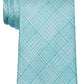 Gravata xadrez masculina Michael Kors verde tamanho regular