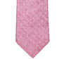 Gravata Masculina Michael Kors com Estampa Geométrica Rosa Tamanho Regular