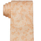 Gravata masculina Michael Kors com estampa botânica texturizada e tonal, laranja, tamanho regular