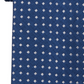 Gravata quadrada simples masculina Michael Kors, azul, tamanho regular