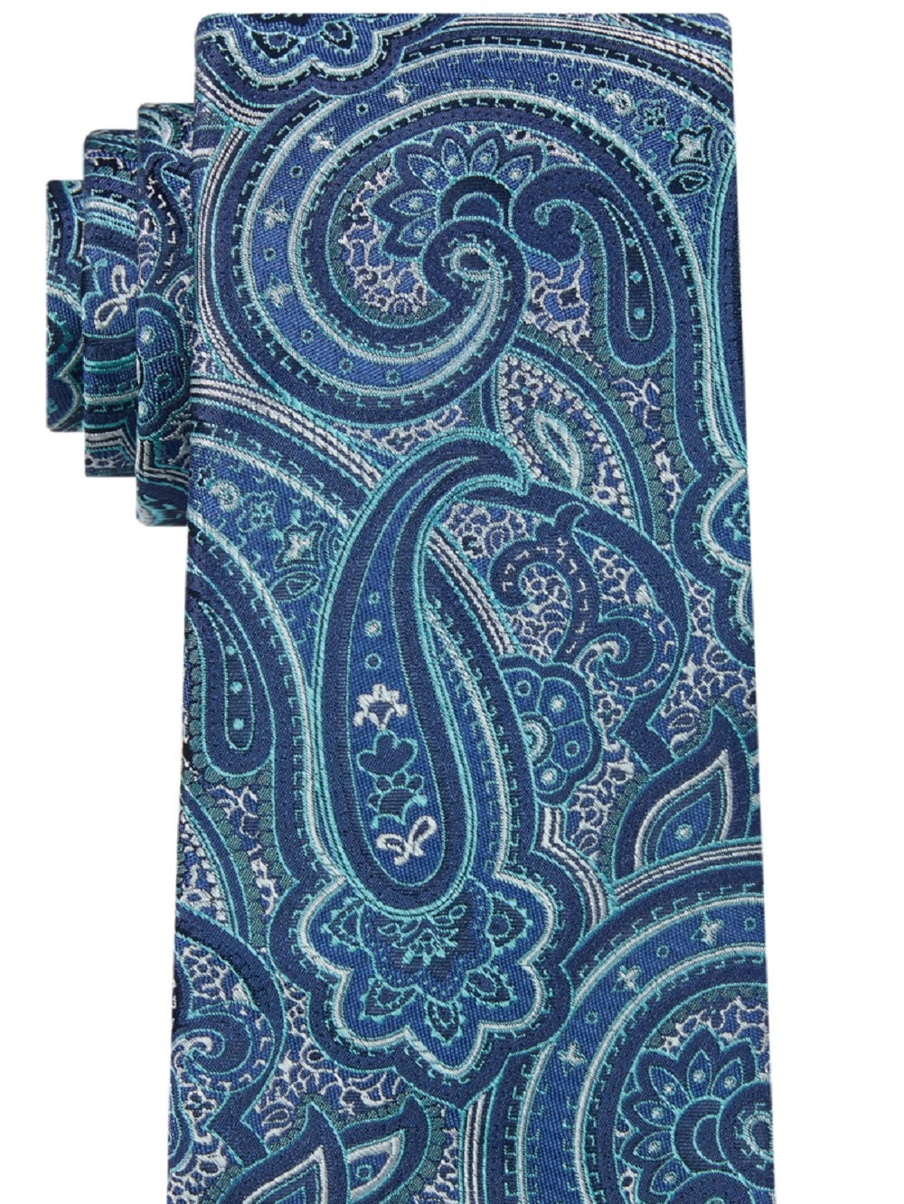Gravata Paisley Masculina Michael Kors Verde Tamanho Regular