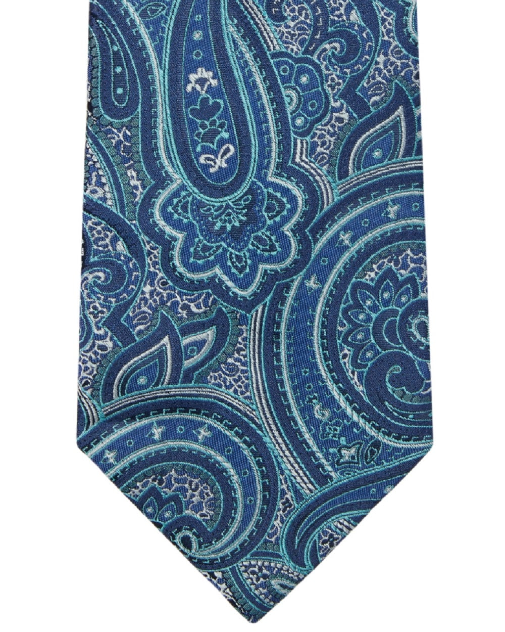 Gravata Paisley Masculina Michael Kors Verde Tamanho Regular