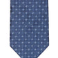 Calvin Klein Gravata Diamante Masculina Azul Tamanho Regular