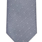 Gravata Calvin Klein Fleck Herringbone Masculina Cinza Tamanho Regular