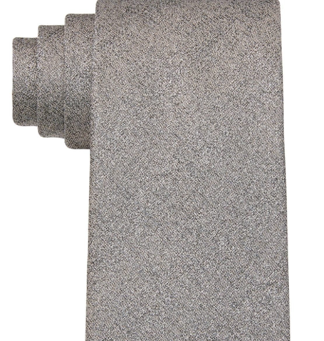 Gravata Calvin Klein Masculina Lisa Mesclada Bege Tamanho Regular