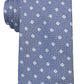 Gravata Calvin Klein Multi Texture Neat Masculina Azul Tamanho Regular