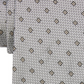Gravata Calvin Klein Masculina Multi Textura Neat Bege Tamanho Regular