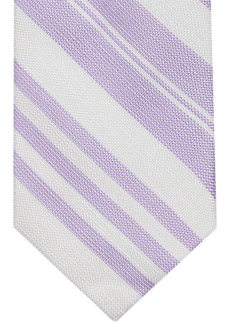 Gravata Tommy Hilfiger Sullivan Multi Stripe Roxa Tamanho Regular Masculina