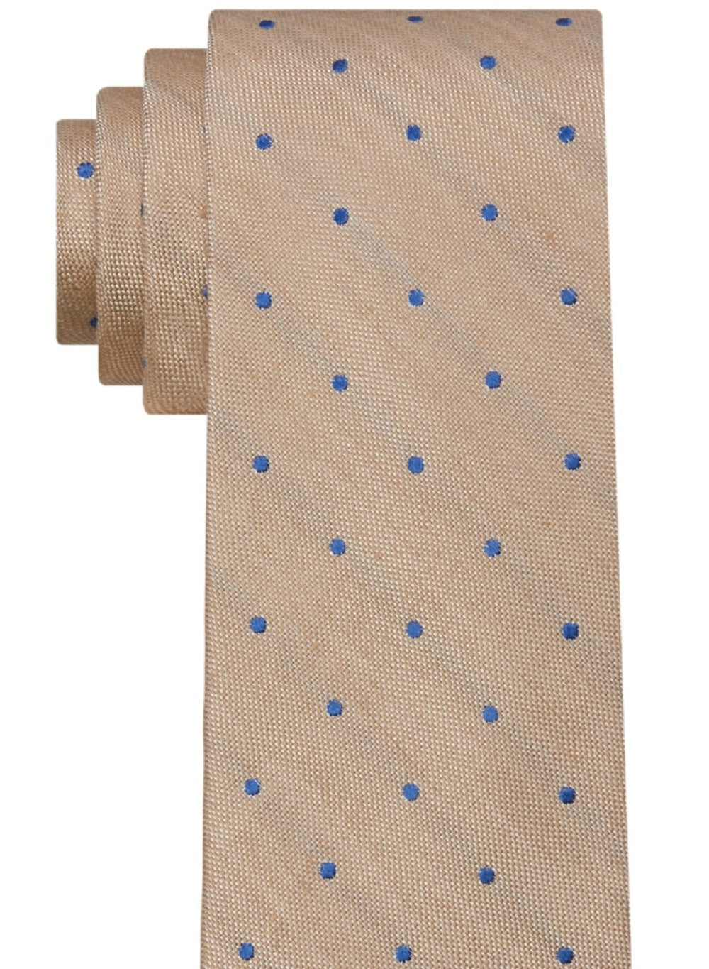 Gravata Tommy Hilfiger Presley Dot Masculina Marrom Tamanho Regular