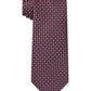 Gravata Tommy Hilfiger Masculina de Seda SignaturePrint Vermelha Tamanho Regular