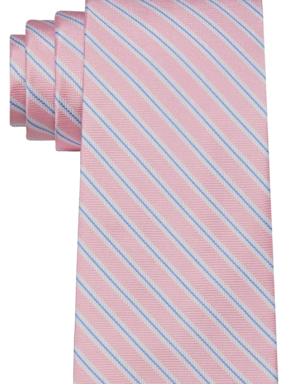 Gravata Tommy Hilfiger Masculina Bristol Stripe Rosa Tamanho Regular