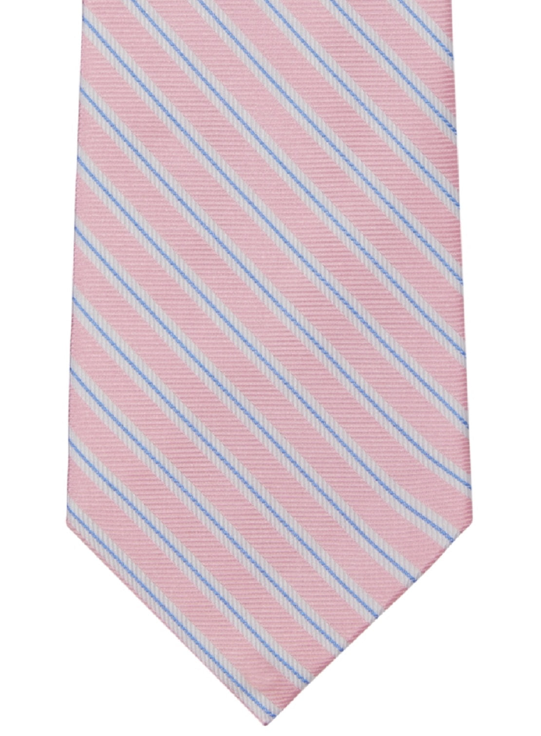 Gravata Tommy Hilfiger Masculina Bristol Stripe Rosa Tamanho Regular