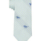 Gravata Tommy Hilfiger Maysville Racing Horse Masculina Verde Tamanho Regular