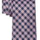 Gravata Tommy Hilfiger Willard Gingham Masculina Rosa Tamanho Regular