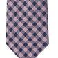 Gravata Tommy Hilfiger Willard Gingham Masculina Rosa Tamanho Regular