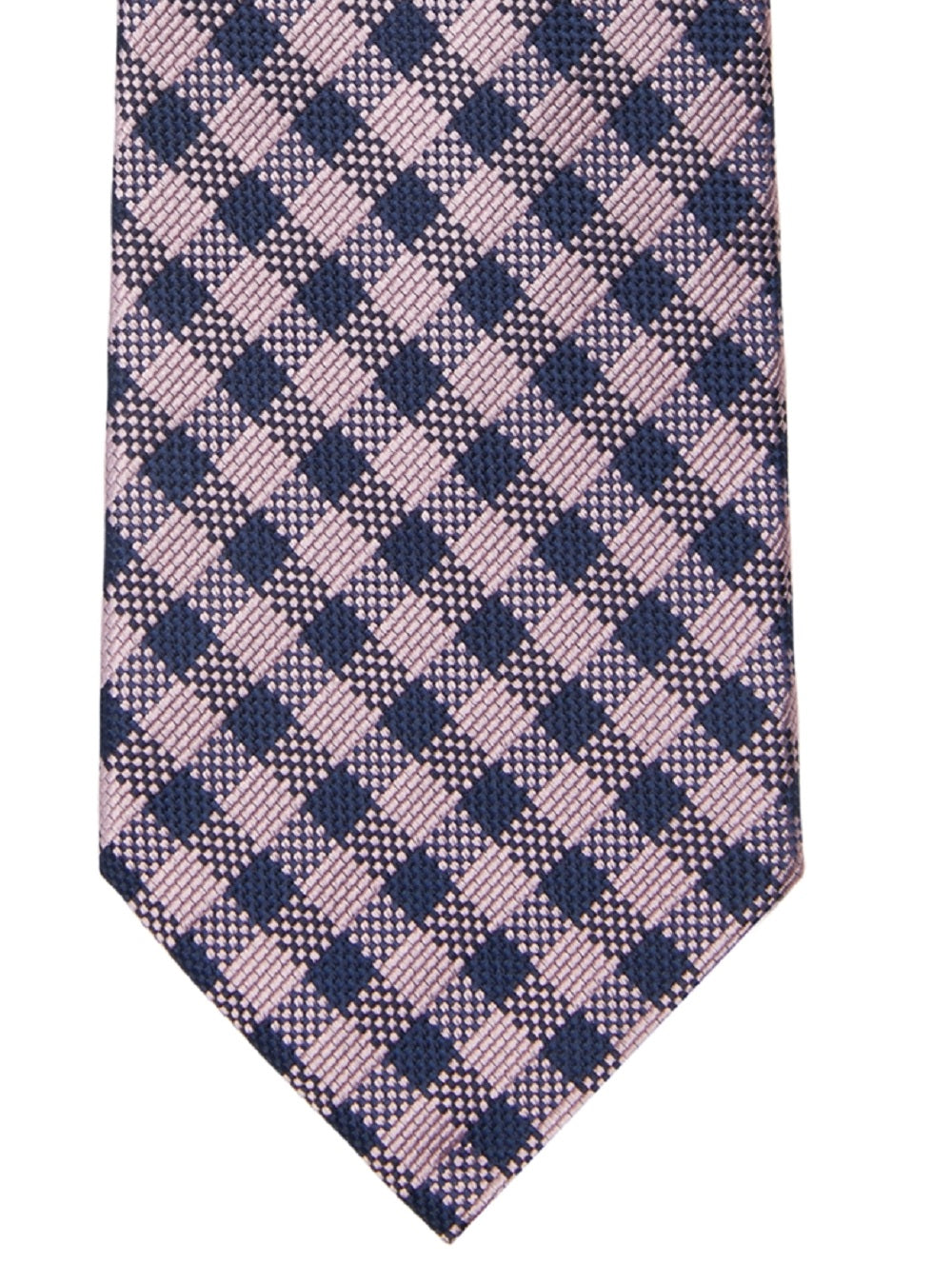 Gravata Tommy Hilfiger Willard Gingham Masculina Rosa Tamanho Regular