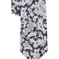 Gravata de linho Tommy Hilfiger Howard Classic Paisley masculina marrom tamanho regular