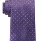 Gravata Michael Kors Classic Dot Masculina Roxa Tamanho Regular