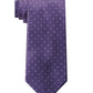 Gravata Michael Kors Classic Dot Masculina Roxa Tamanho Regular