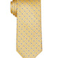 Gravata Tommy Hilfiger Classic Floral Neat Masculina Amarela Tamanho Regular
