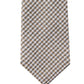 Gravata xadrez sazonal masculina Tommy Hilfiger marrom tamanho regular