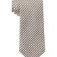 Gravata xadrez sazonal masculina Tommy Hilfiger marrom tamanho regular