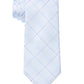 Gravata Calvin Klein Shield Slim Geo Masculina Azul Tamanho Único