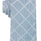 Gravata Calvin Klein Windowpane Masculina Azul Tamanho Regular