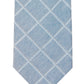 Gravata Calvin Klein Windowpane Masculina Azul Tamanho Regular